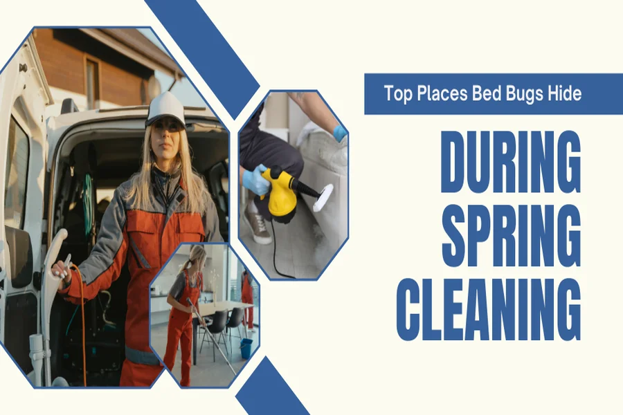 Top Places Bed Bugs Hide During Spring Cleaning